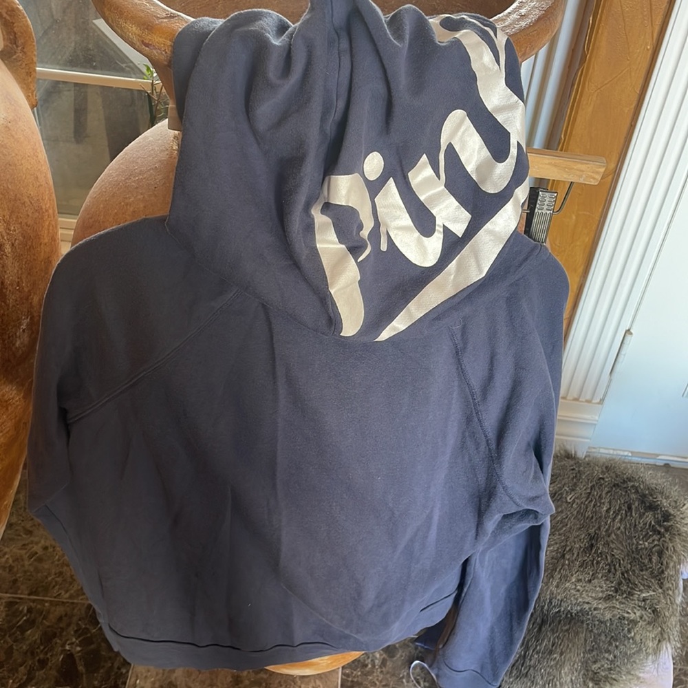 Pink Victoria’s Secret zip up sweater Size M - Picture 4 of 4